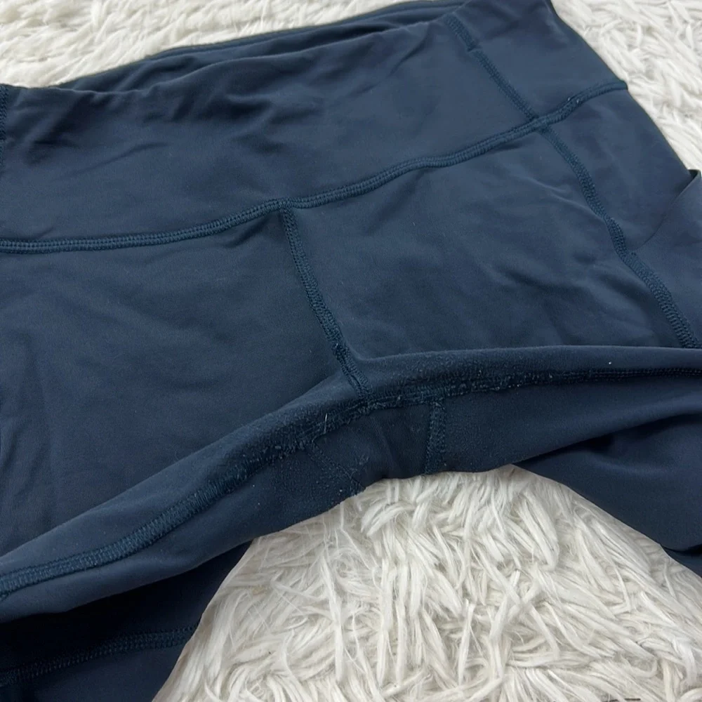 Lululemon Pace Rival Crops True Navy